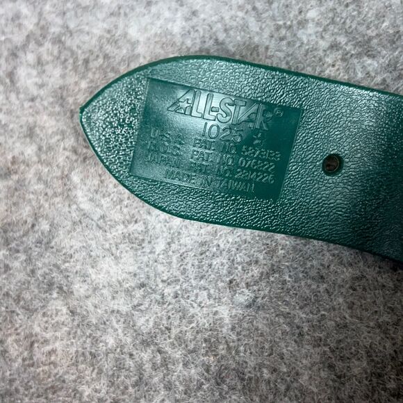 All Star Baseball Mens Belt Green Adjustable Sports Stretch Softball Casual Team - Picture 2 of 4